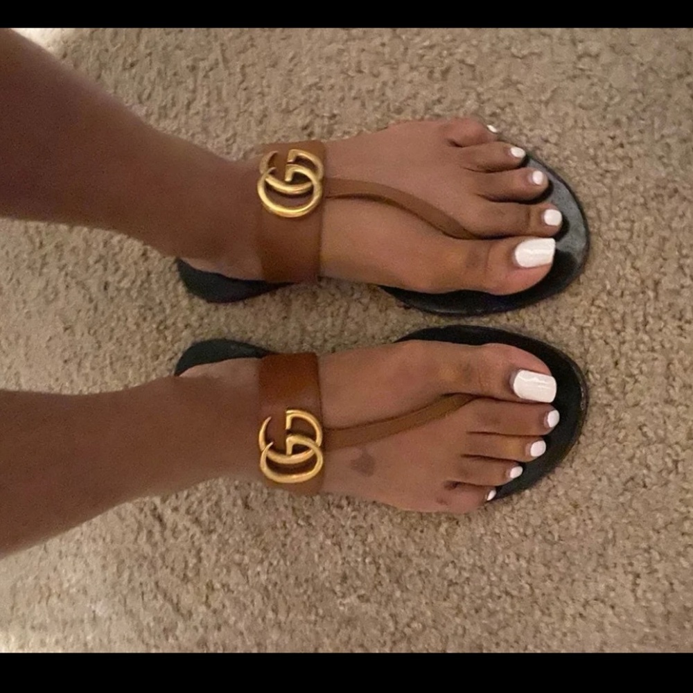 SOLD - Gucci Marmont Sandals - 8.5